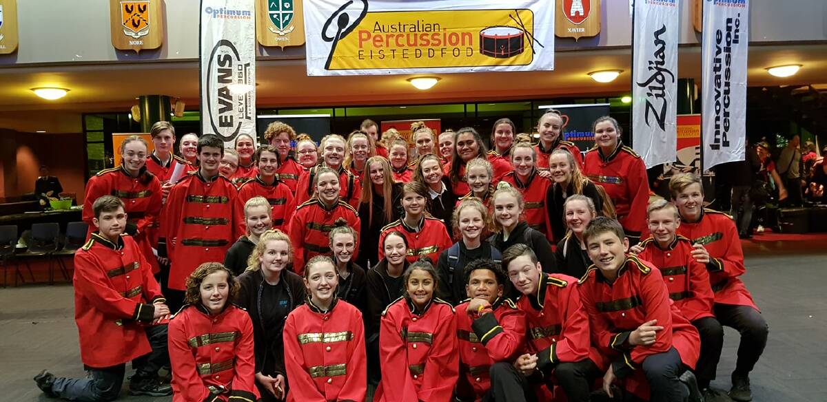 Irrawang High School's Creative and Performing Arts students shone at the prestigious and competitive 2019 Australian Percussion Eisteddfod held in Sydney last Friday.