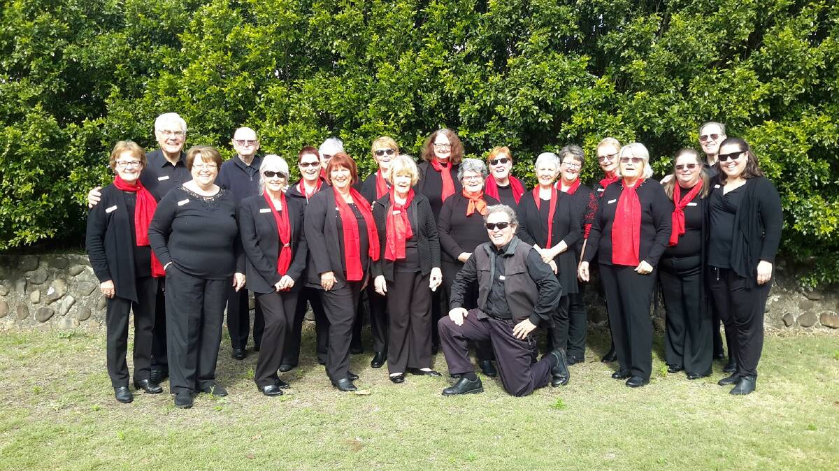 IN TUNE: The Salvation Army Hope Community Choir, pictured, and Irrawang High School choir will perform at Raymond Terrace Baptist Church on Sunday, October 20. Pictrures: Supplied