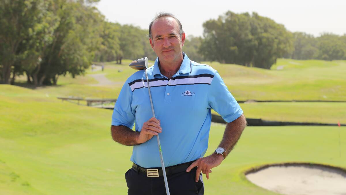 'EXCITED': Vince Owen was the pro at Horizons Golf Resort 1997-2003. He returned to the job in September 2019. Picture: Ellie-Marie Watts