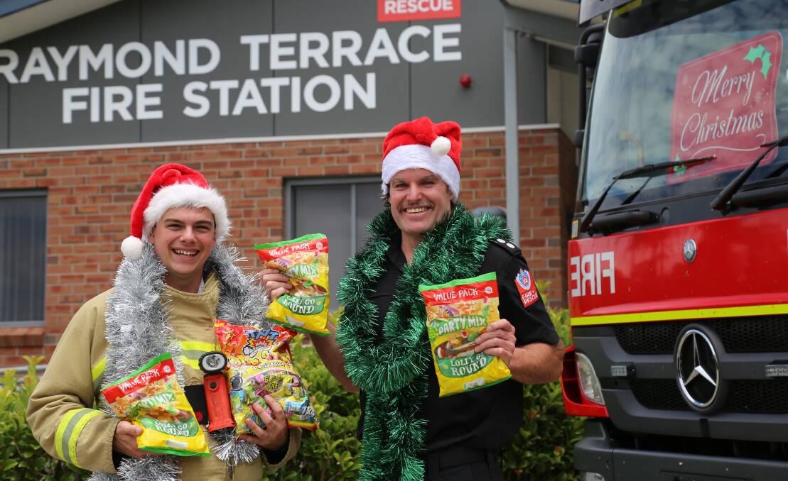 Port Stephens firefighters have locked in their Santa and lolly runs.