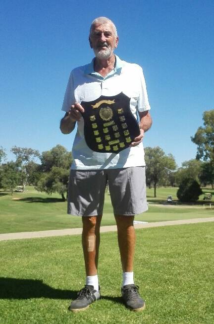 TOP JOB: Ted Smith in Moree after winning the NSW VGA shield.