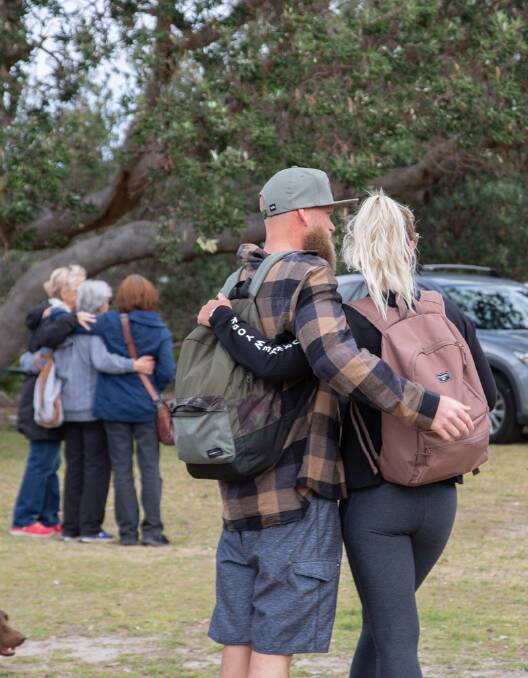 CARING: Image from Port Stephens Suicide Prevention Network's 2019 remembrance walk. Picture: psspn.org.au