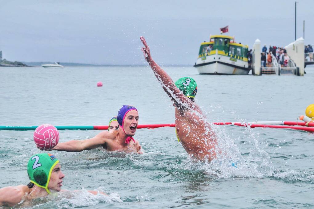 Beach Water Polo Fours will be staged at Little Beach, Nelson Bay on March 16 and 17. Pictures: Supplied