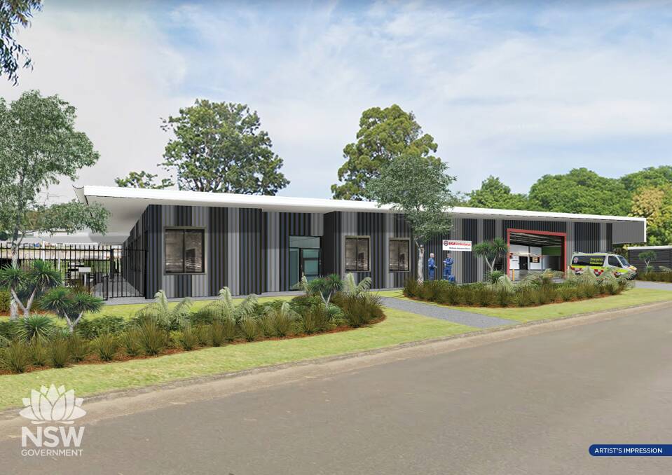 FIRST LOOK: An artist's impression of the ambulance station proposed for 30 Ferodale Road, Medowie. Picture: Supplied