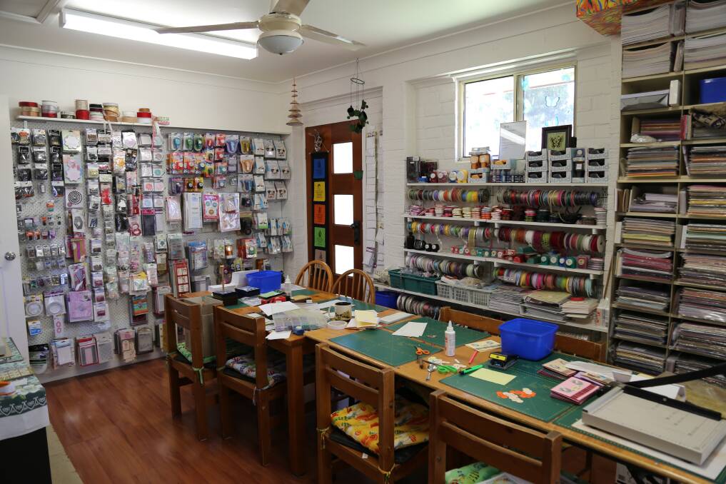 Irene Drieman has a room in her house dedicated to craft. So much so, it looks like a craft store.