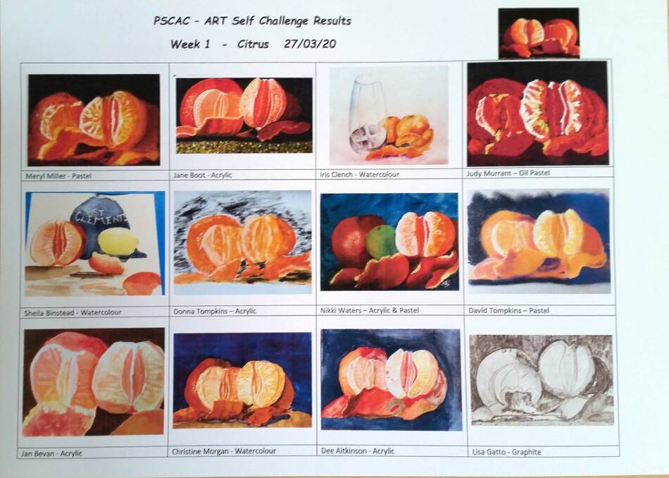 Some results from week one of the challenge, which was citrus.