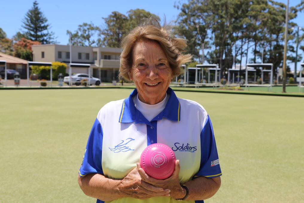 ACHIEVEMENT: Soldiers Point Bowling Club's Betty Herbertson has been selected to play for Australia in the 2019 Trans Tasman Test Series.