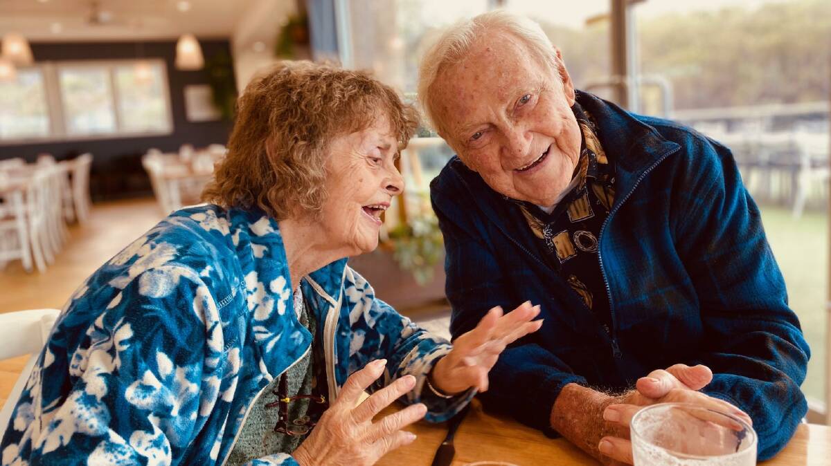 BEAUTIFUL COUPLE: Joy and Milton Haines in 2019 celebrating their 66th wedding anniversary. The couple died within three weeks of each other in November. Picture: Vicki Haines