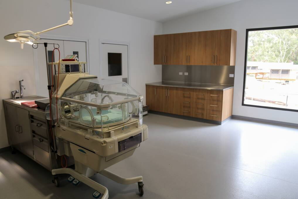 A look inside one of the procedure rooms at the new Port Stephens Koalas Hospital. Humidicribs, which are used for premature babies, were donated by John Hunter Hospital to the koala hospital for ill animals.