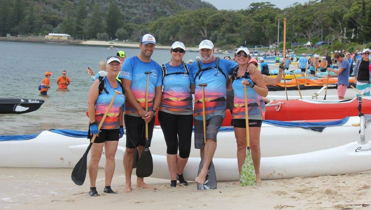 Photos from the outrigger canoe 2017 NSW State Titles.