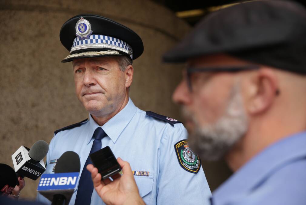 Police Assistant Commissioner Max Mitchell. Picture: Max Mason-Hubers 
