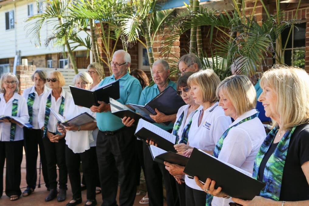 MARK IT DOWN: The SeaSide Singers community choir will perform for seniors at Soldiers Point Bowling Club from 2pm on Friday, April 1. The cost to attend is a gold coin donation. Bookings are required.