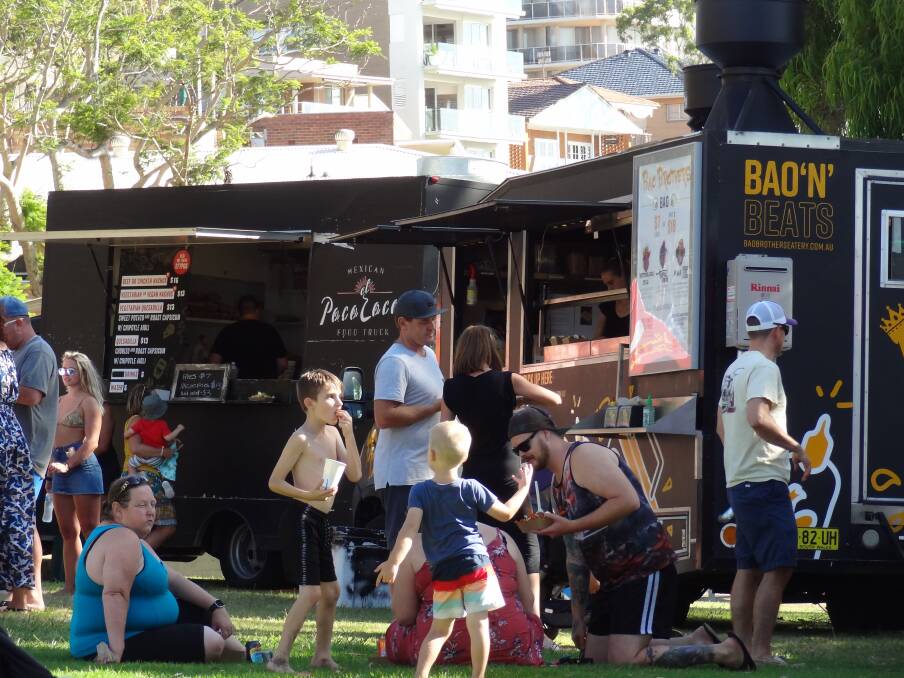 Photos from the first Street Food Social in Nelson Bay on January 12. Pictures: Ellie-Marie Watts
