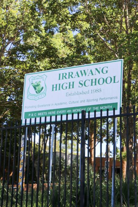 Irrawang High is one of four Port Stephens public schools that will receive upgrades as part of the NSW Government's $484 million Minor Capital Works program.