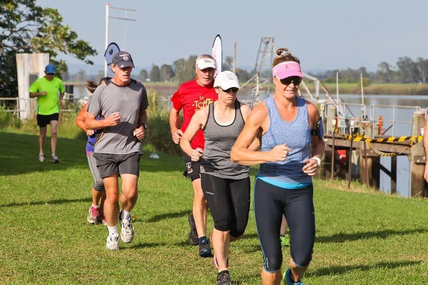 Photo from the first ever The Terrace parkrun in 2016. Both Raymond Terrace and Fingal Bay parkruns will be held on Saturday, January 9 from 8am. Picture: Facebook/The Terrace parkrun