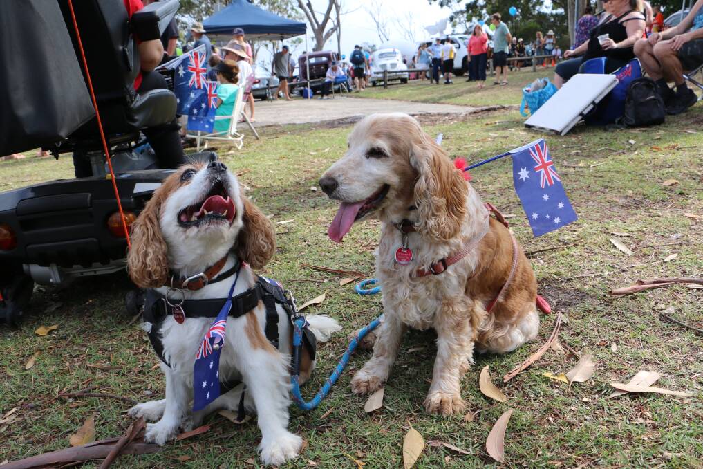 Around Nelson Bay in January 2018 for the Australia Day event.
