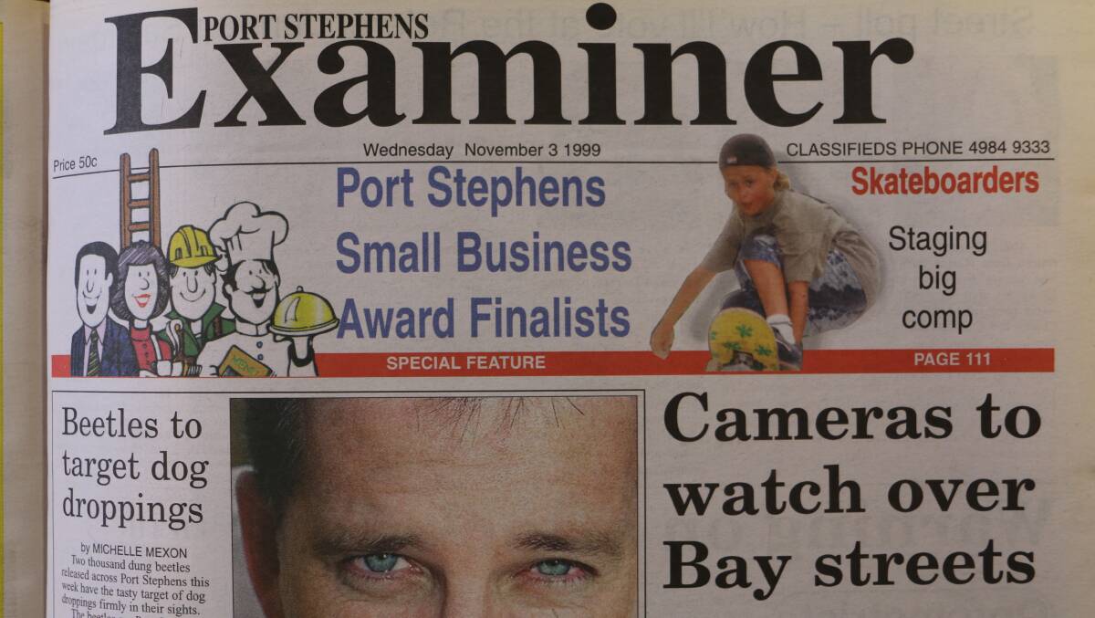 From the archives of the Port Stephens Examiner. Pictures: Ellie-Marie Watts