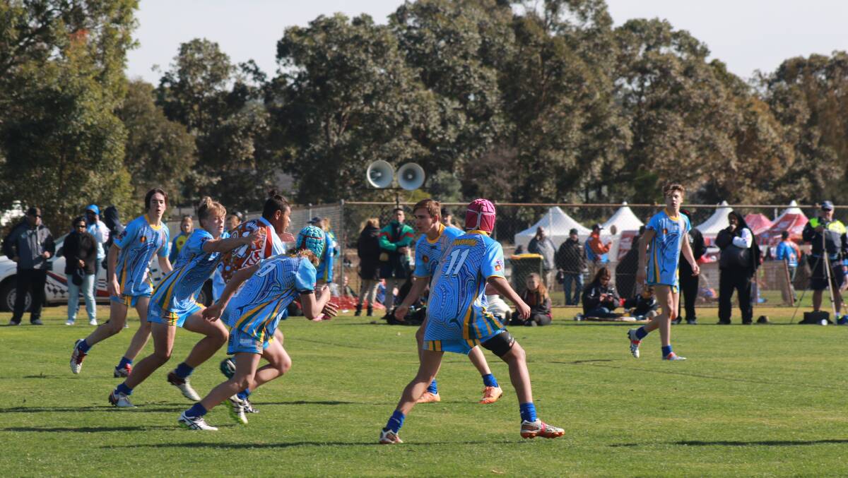 Worimi in the 2017 NOO rugby sevens comp.