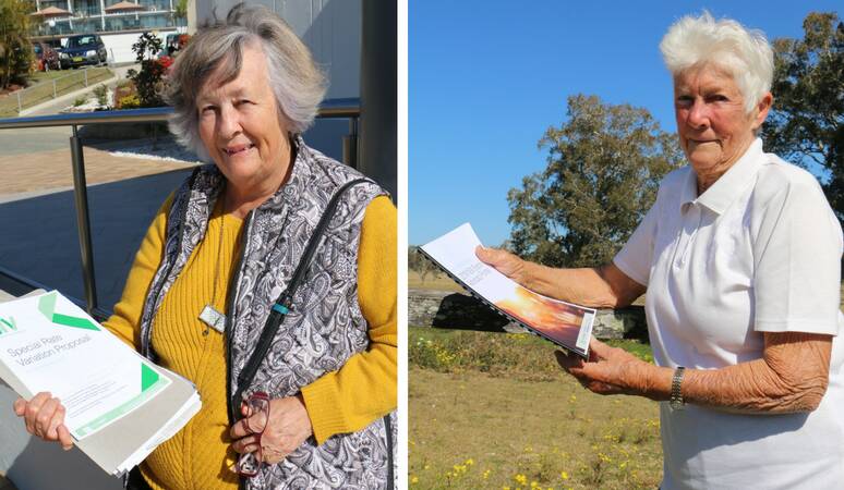 The Examiner asked to two prominent ratepayers, Margaret Wilkinson from Corlette and Joan Frost from Anna Bay, about their differing views of the proposed SRV.