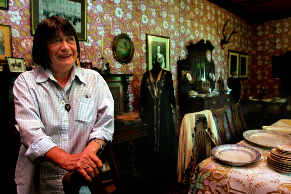 Helen Taylor at Tanilba House in 2006. Picture: Simone de Peak