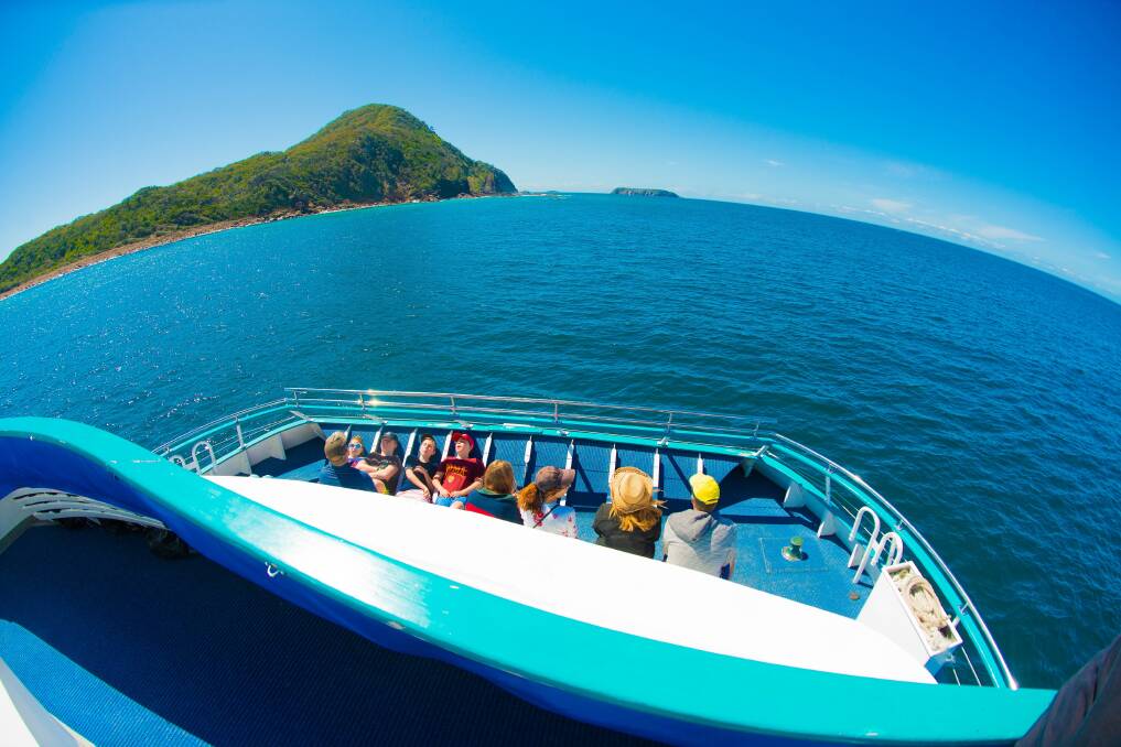 Moonshadow-TQC Cruises based in Nelson Bay is a finalist in the 2019 NSW Tourism Awards. Picture: Supplied 