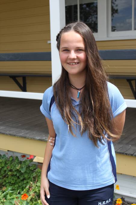 WINNER: Kaitlyn Eastley, 14, has been selected to tour to Brazil in 2018 with the Australian under-15 girls futsal team. 