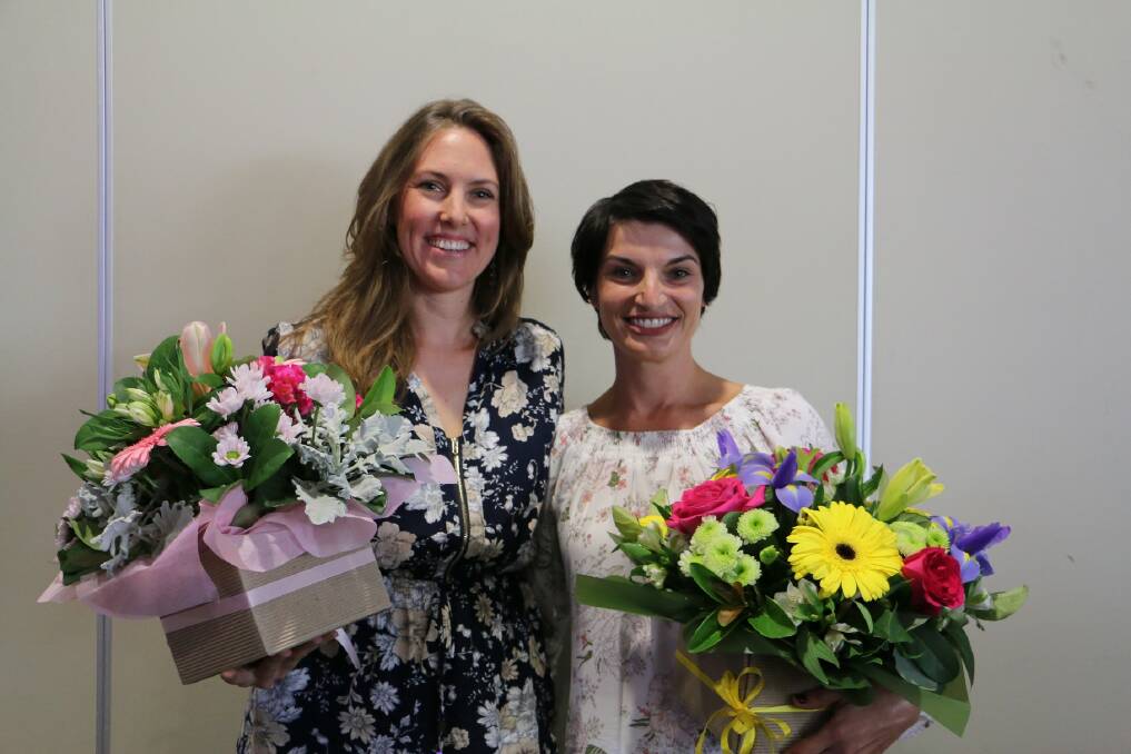 Allissa Hassett and Skye Swan are two of the inaugural recipients of a $1000 scholarship from Port Stephens Council, as part of International Women’s Day celebrations.