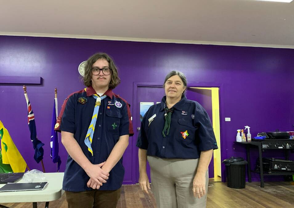 HONOUR: Talon Pepper has been awarded the Queens Scout Award.