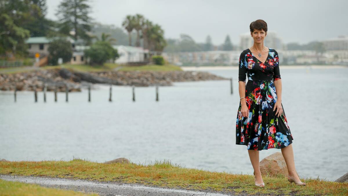 ADVOCATE: Port Stephens MP Kate Washington, pictured in Nelson Bay, marked three years in the role on March 28. She is planning to run in the 2019 state election. 