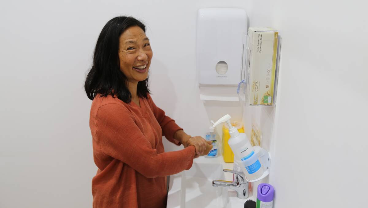 HEALTHY: Dr Marie Shieh says Port residents should develop good hygiene practices such as thorough hand-washing to stop the spread of viruses. 