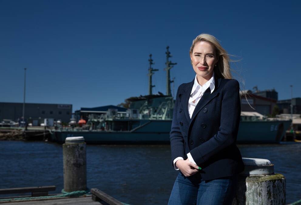 OPPORTUNITY: Paterson Liberal candidate Brooke Vitnell says she wants to see more Defence manufacturing in the region to create more job and economic opportunities. Picture: Marina Neil