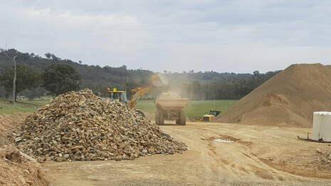 Image of a rock quarry. Picture: Australian Resource Development Group website