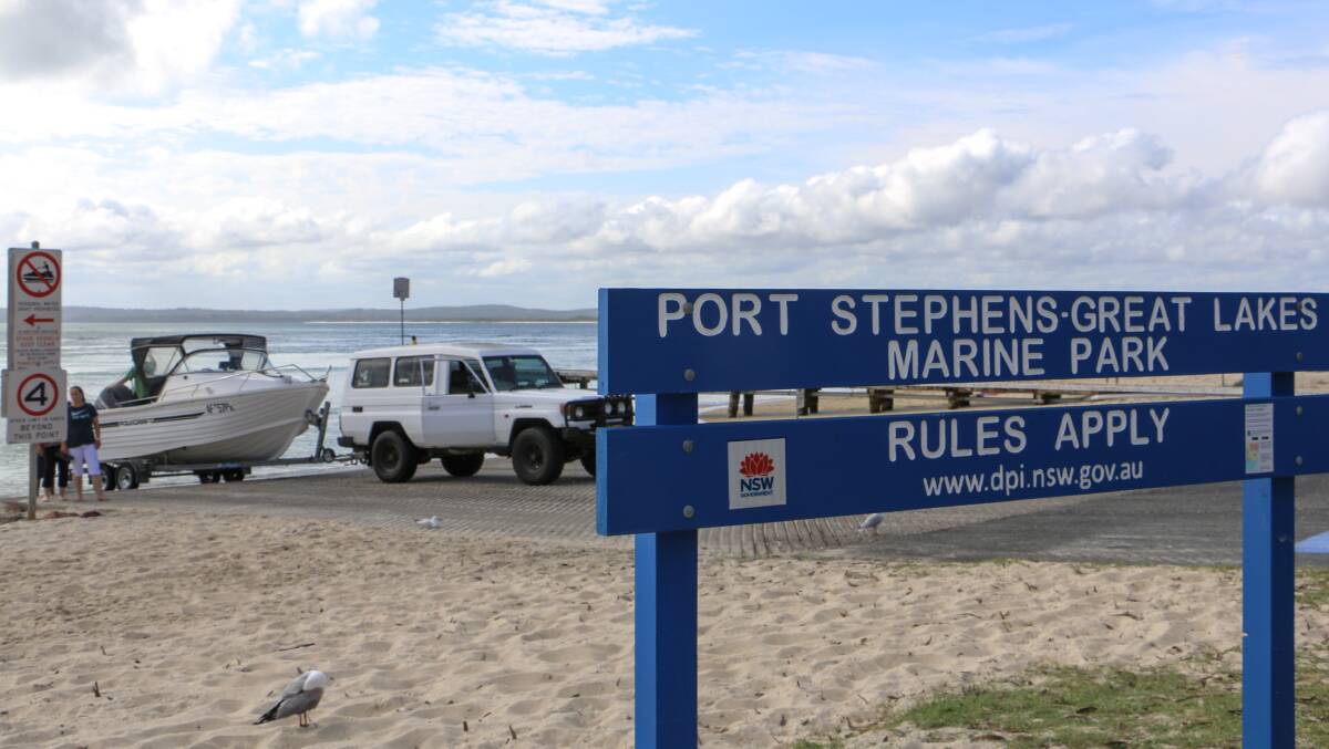 MARINE MAPPING: A review of the Port Stephens-Great Lakes Marine Park is underway. Stinker says he is pleased to hear the review is progressing positively. 