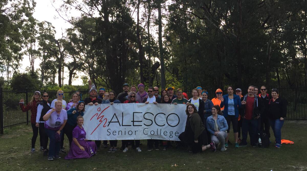FUN TIMES: The inaugural Alesco Olympics was staged in Nelson Bay in June , bringing together more than 80 students from Alesco Senior College campuses from around the Hunter.