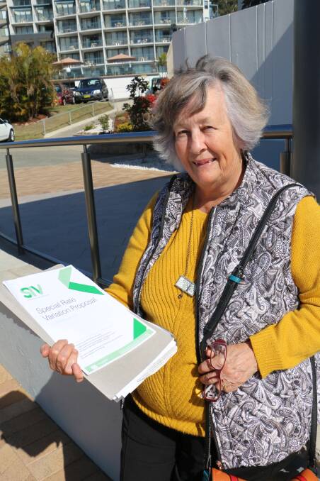 Corlette resident Margaret Wilkinson is in favour of Port Stephens Council's proposed rate rise.