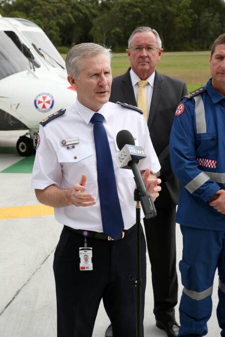 Dominic Morgan, NSW Ambulance Chief Executive. Picture: Max Mason-Hubers