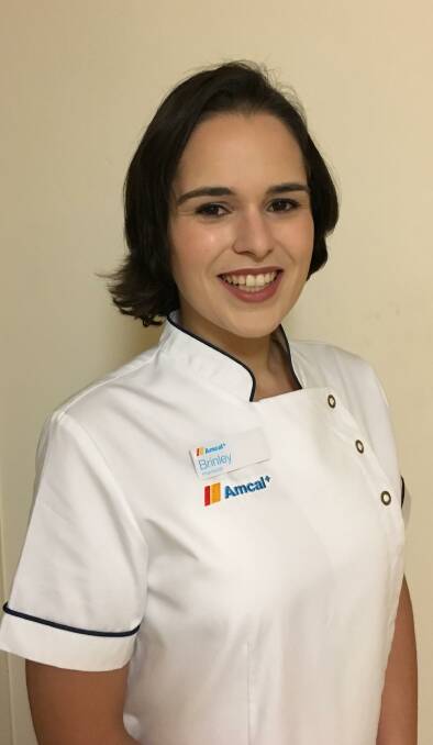 STAY HEALTHY: Senior Amcal pharmacist Brinley Hosking. Picture: Supplied