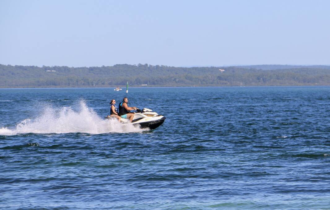 NOISY: "Rather than banning jet skis in Port Stephens... why not identify an area in which jet skis can be used without speed or activity restrictions?" Grant Kennett asks.