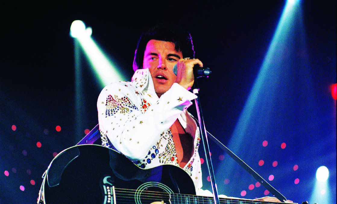 ICONIC: Gino Monopoli is a tribute artist part of the Elvis – An American Trilogy which is heading to Wests Nelson Bay Diggers on September 14.