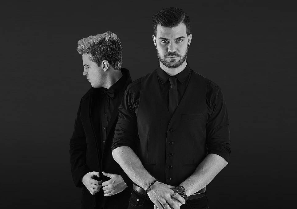 DANCE TUNES: Brisbane-based DJs Mashd N Kutcher will be at Shoal Bay Country Club on March 29. Tickets cost $10 on the door on the night.