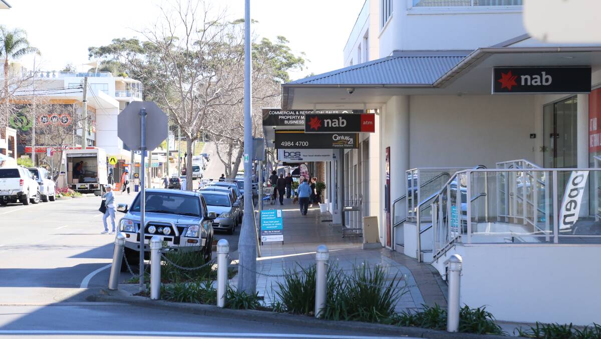 Nelson Bay town centre.