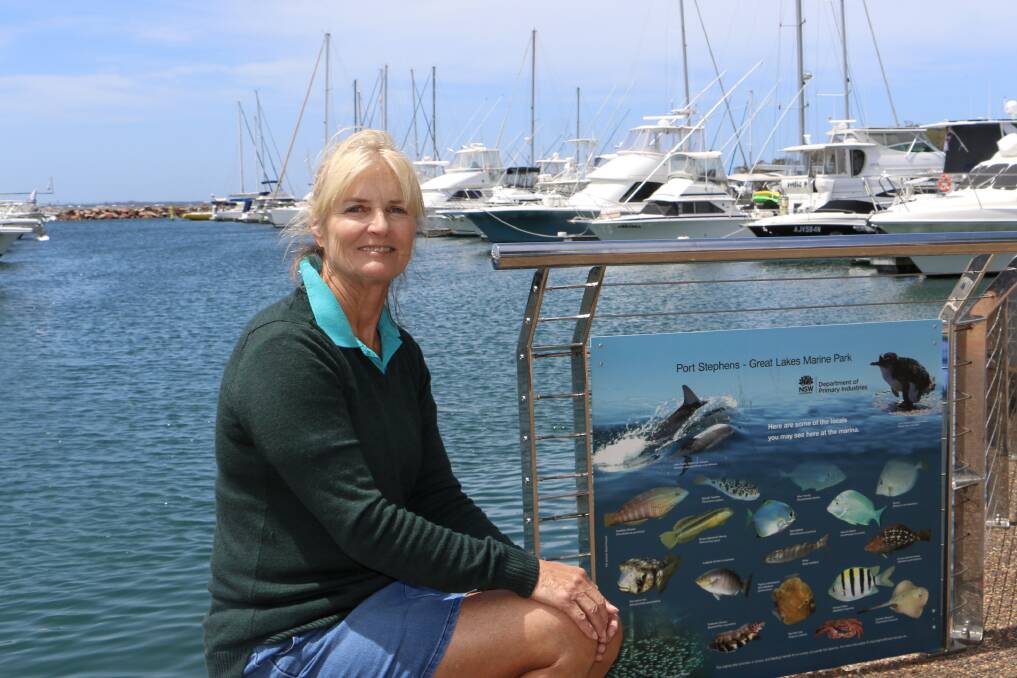 Lynda Sloan is the brainchild of a Port Stephens community cookbook titled Port to Plate, which is due to go public in September. 