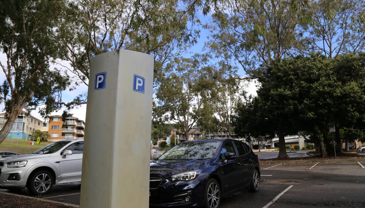 UPGRADED: The existing Nelson Bay foreshore metres will be upgraded to include smart parking functionality.