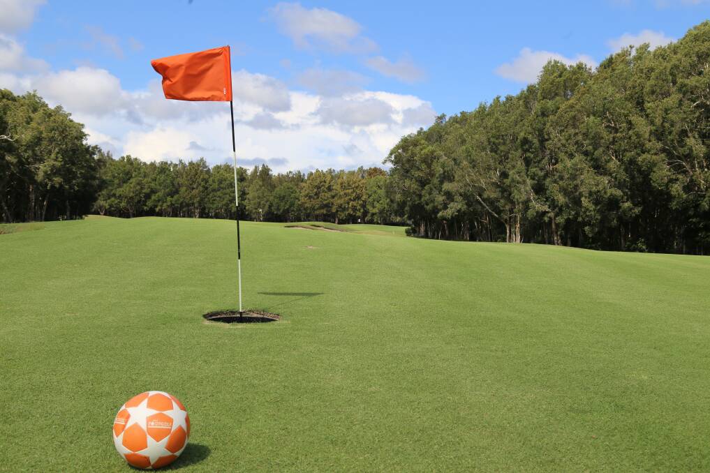 A FootGolf hole at Horizons Golf Resort. Picture: Ellie-Marie Watts