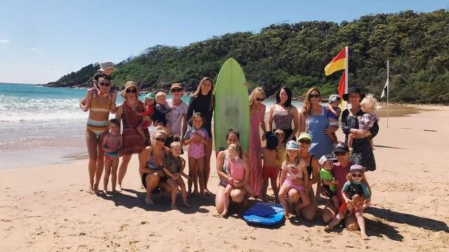 Port Stephens Surfing Mums. Picture: Supplied