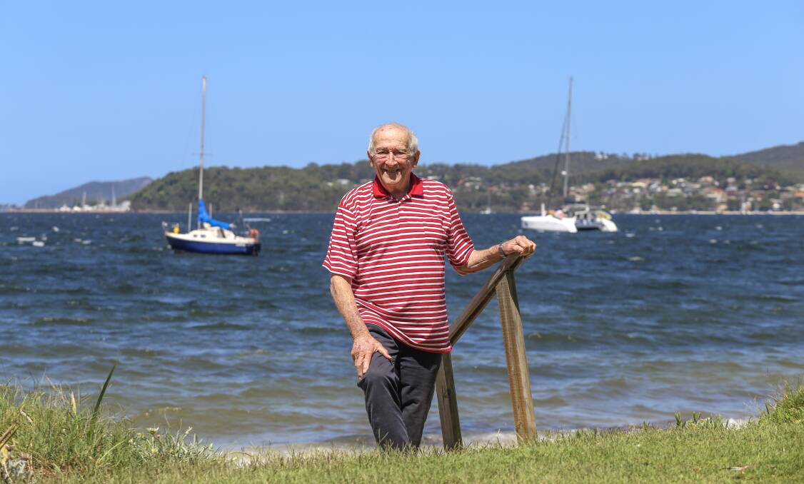 HUMBLED: Salamander Bay resident Geoffrey Basser has received an OAM in the 2021 Australia Day honours for his service to the Port Stephens Community.