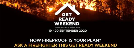 Weekend to get ready for bushfire season
