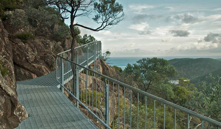 Pictures of Tomaree Headland and lodge.