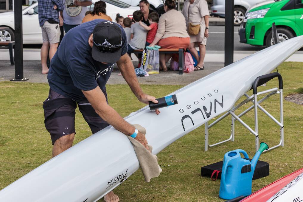 Shoal Bay was paddle central from Friday, May 27 to Sunday, May 29 for AOCRA's National Marathon Championships. Pictures: Henk Tobbe, Geoffrey Washington, Ellie-Marie Watts