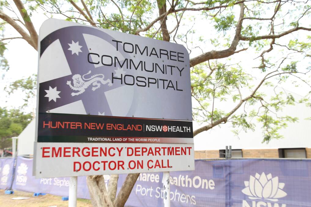 TESTING: Tomaree Community Hospital is testing patients for COVID-19.